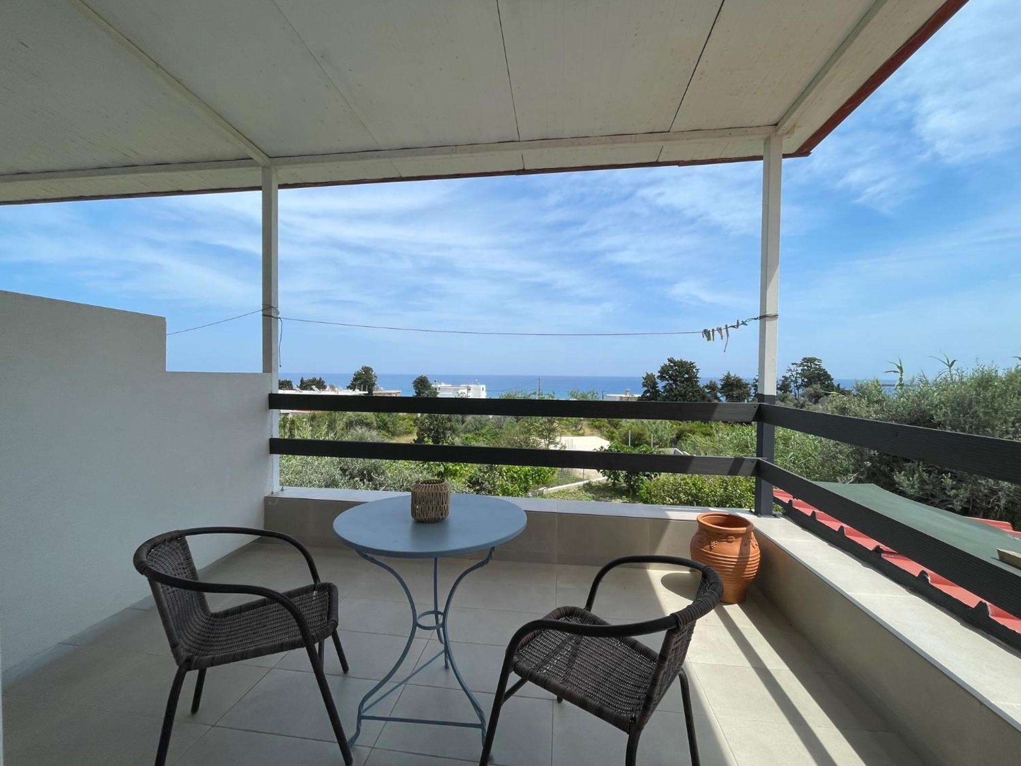 Plastiras Sea View Apartments Archangelos  Esterno foto